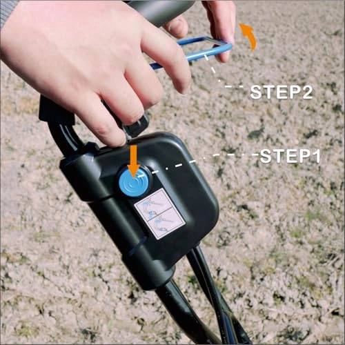         40V Cordless Tiller Cultivator.16 Huge SteelTines Garden Tiller.8.6 inch Wide BatteryPowered Garden Cultivator.(2 4AH Battery andCharger Included)       