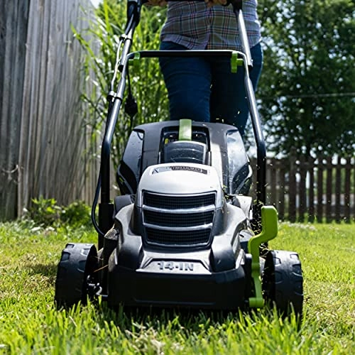         American Lawn Mower Company 50514 14 11-Amp Corded Electric Lawn Mower. Black       