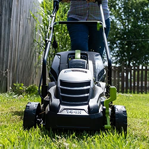         American Lawn Mower Company 50514 14 11-Amp Corded Electric Lawn Mower. Black       