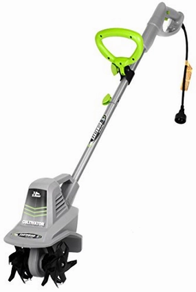         Earthwise TC70025 7.5-Inch 2.5-Amp Corded Electric Tiller/Cultivator. 7.5-Inch. 2.5-Amp Corded. Grey       