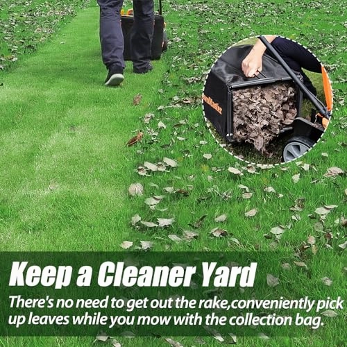         LawnMaster MEB1114K Electric Corded Lawn Mower 15-Inch 11AMP       