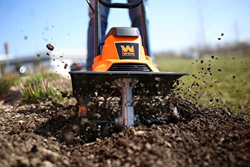         WEN Electric Tiller and Cultivator with 14-Inch Tilling Width and 10-Amp Motor (TC1014)       