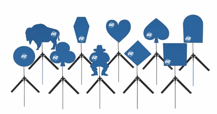 Action Target's PT Practice Stand - CAS - Spade- 18 x 18