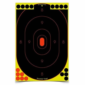 Action Target Shoot-N-C 12 x 18 Silhouette. 100 Targets - 1800 Pasters