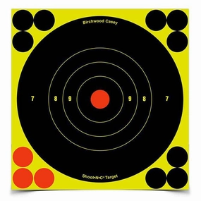 Action Target Shoot-N-C 3 Bull's-Eye. 240 Targets - 600 Pasters