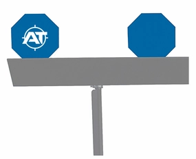 Action Targets Octagon - Plate Rack Target Head