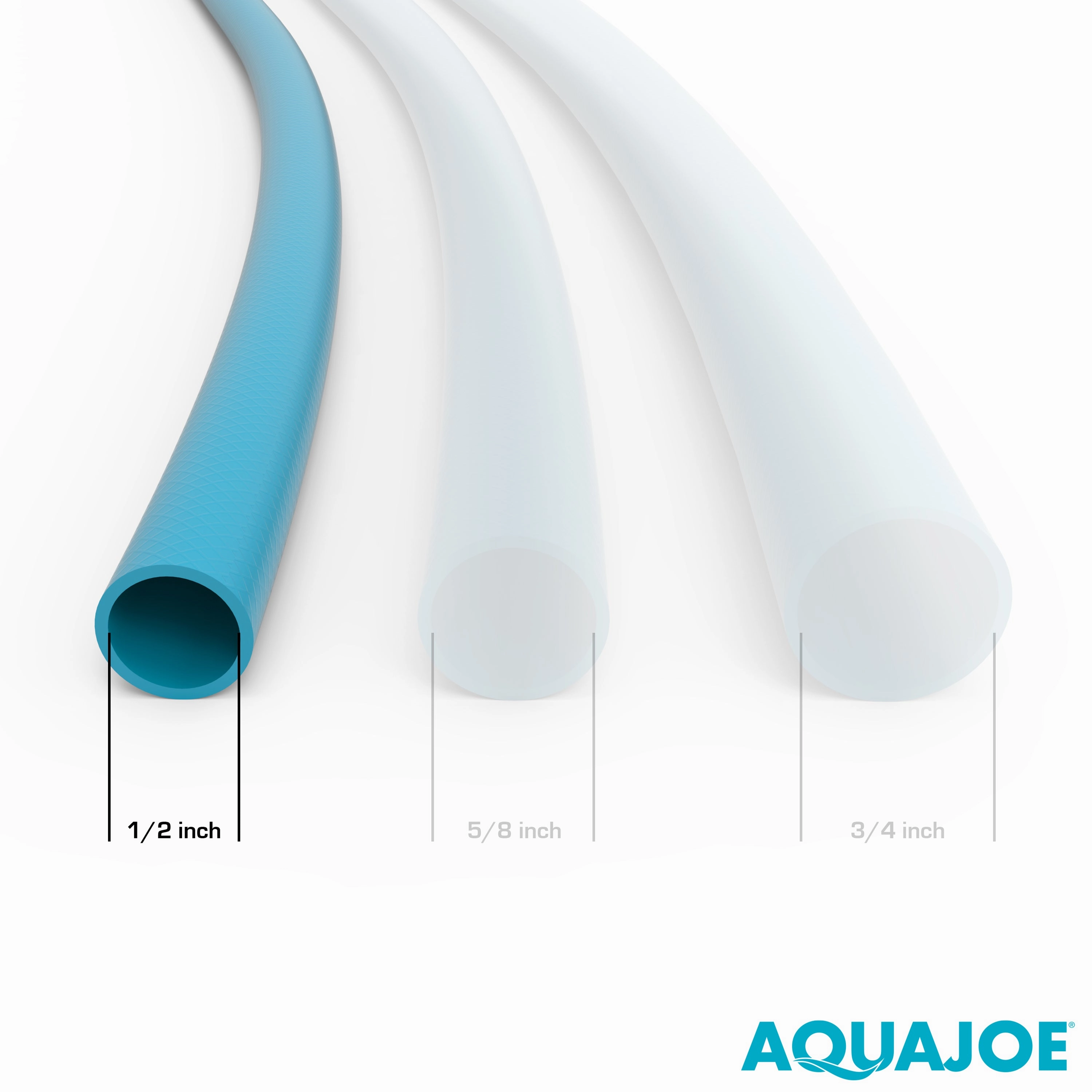 Aqua Joe Indestructible Watering Bundle | Includes Heavy Duty Stainless Steel Hose. Indestructible Multi-Function Nozzle. and Indestructible Tripod Sprinkler
