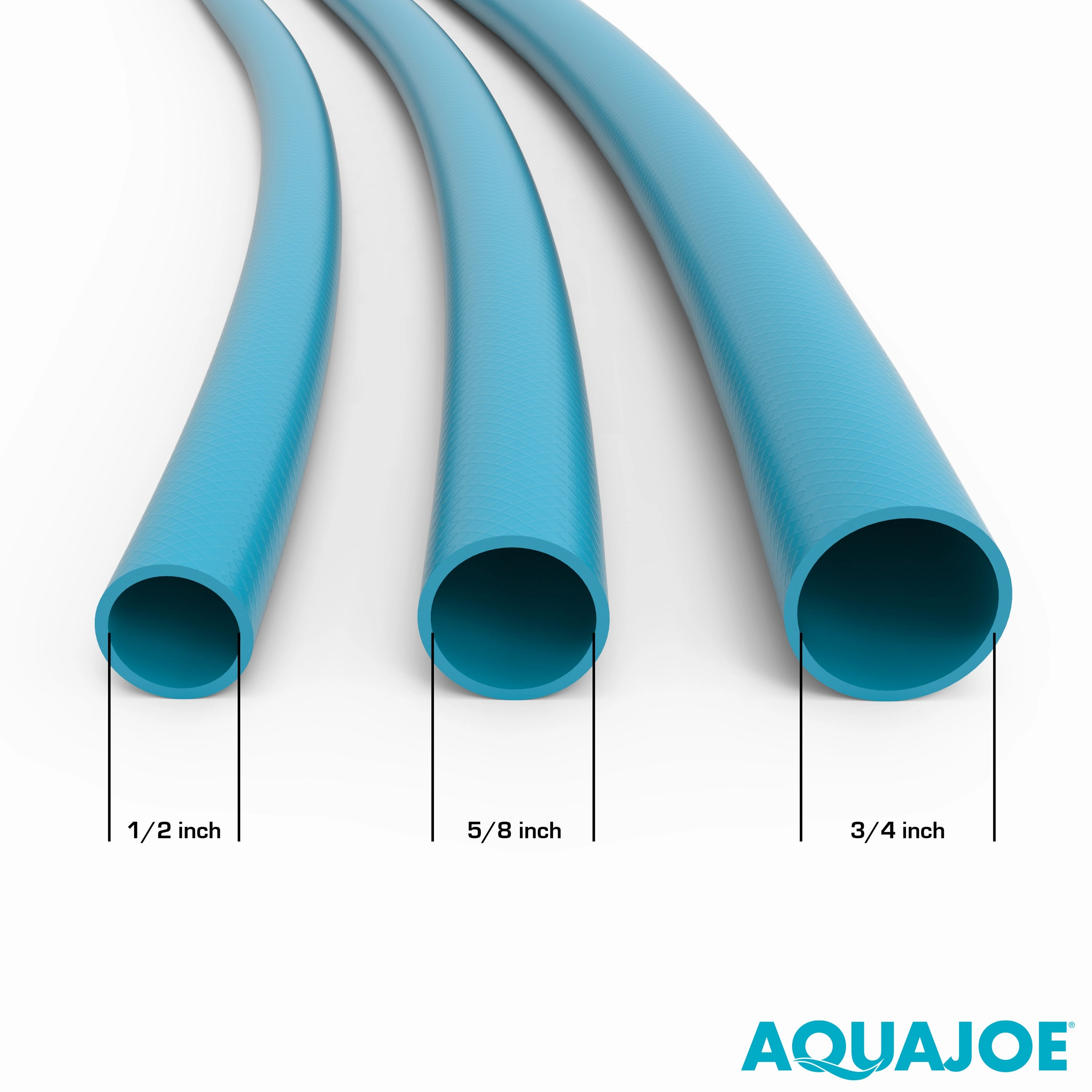 Aqua Joe Indestructible Watering Bundle | Includes Heavy Duty Stainless Steel Hose. Indestructible Multi-Function Nozzle. and Indestructible Tripod Sprinkler