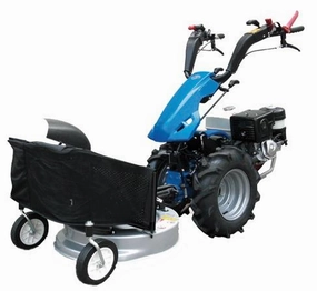 BCS Lawn Mower and 22 Catcher Attachment