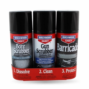 Birchwood Casey 1-2-3 Aerosol Value Pack. 3 Aerosol Can