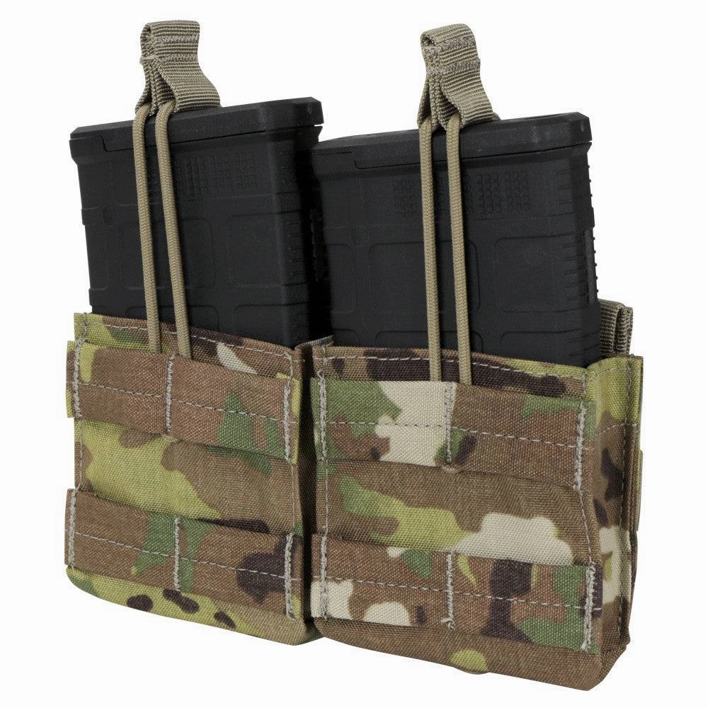 Condor MA24-800 Double M14 Open Top Mag Pouch Scorpion