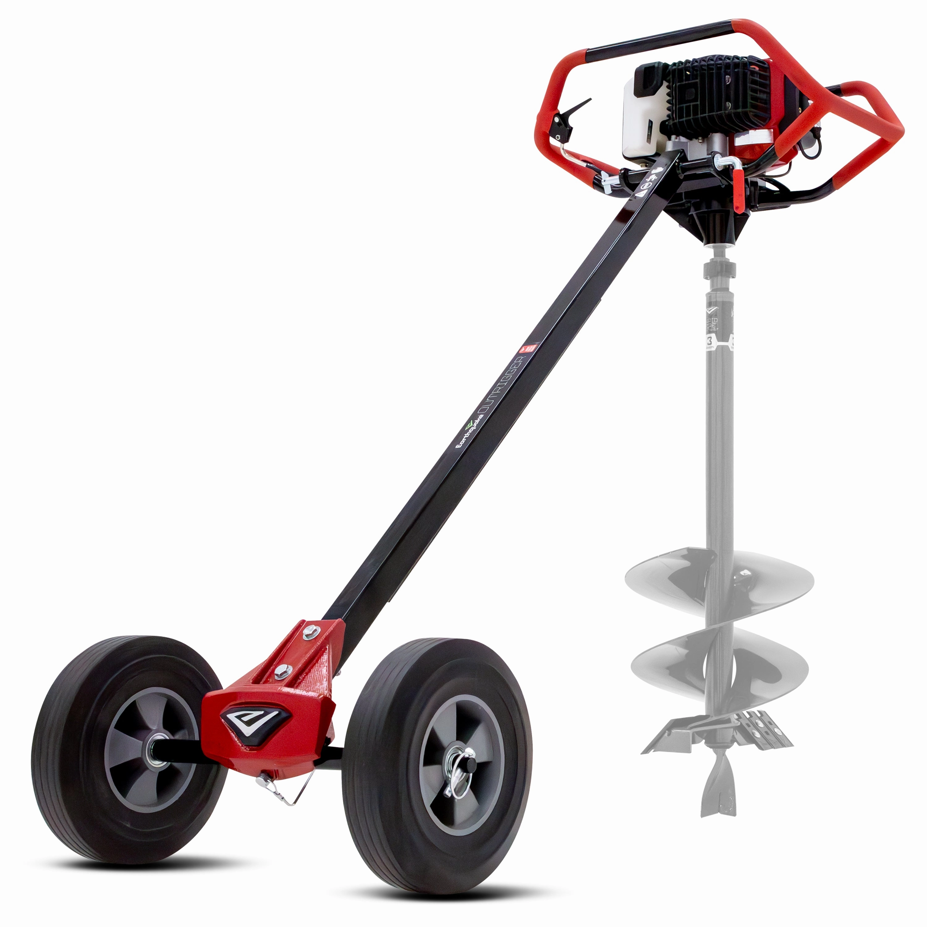 Dually Earth Auger & Outrigger Combo
