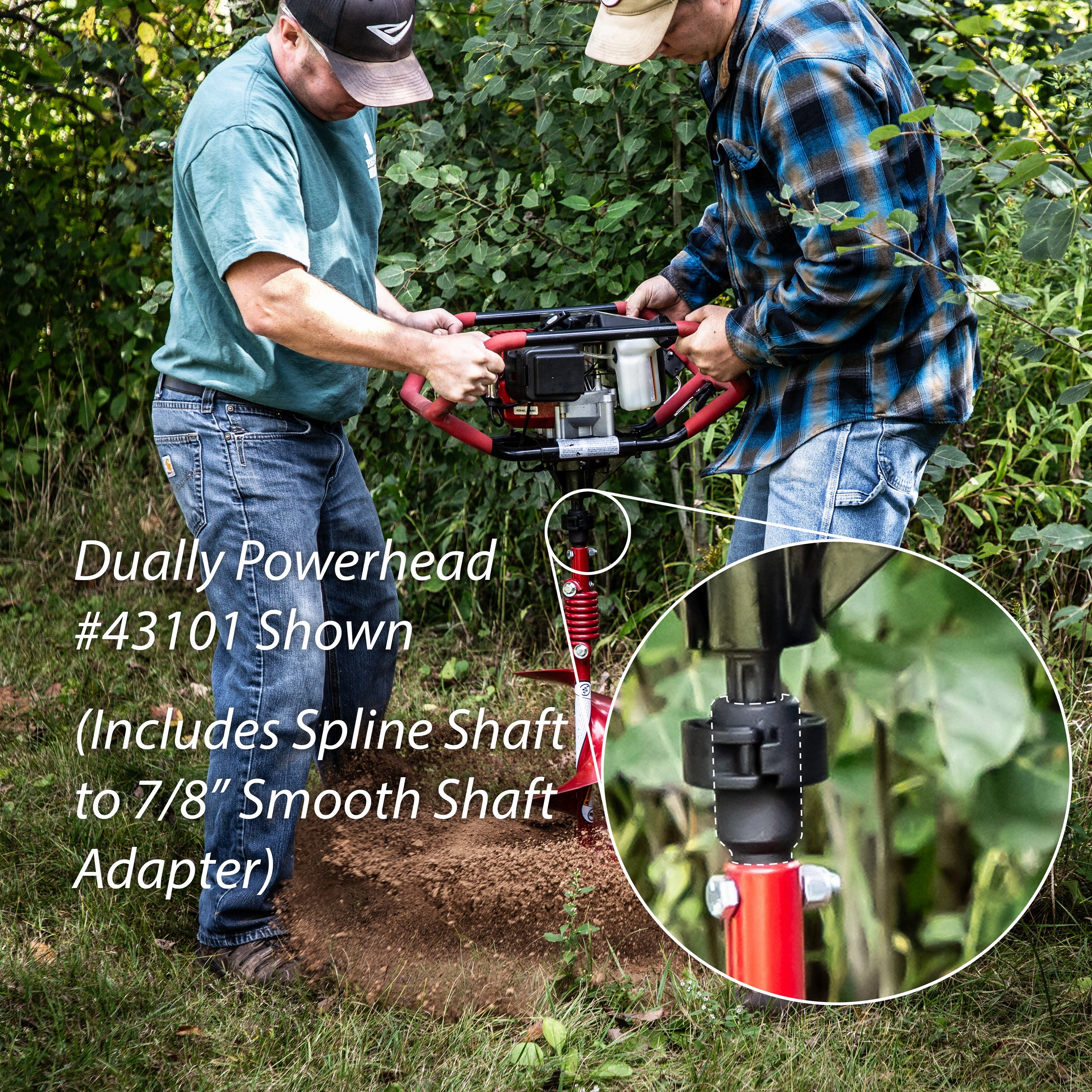 Dually Earth Auger Powerhead