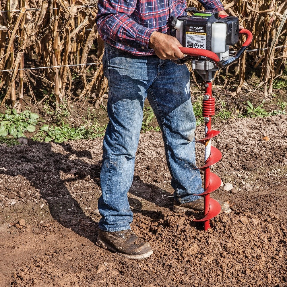 E43 Earth Auger Combo with 6 Auger