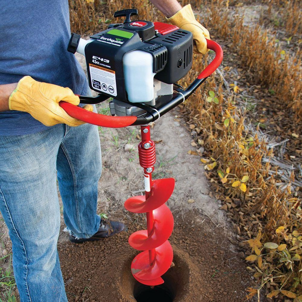 E43 Earth Auger Combo with 8 Auger
