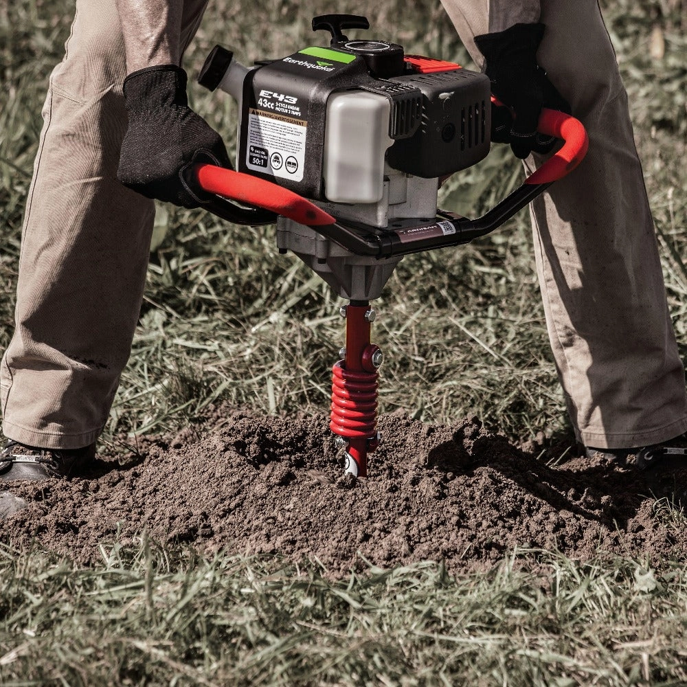 E43 Earth Auger Combo with 8 Auger