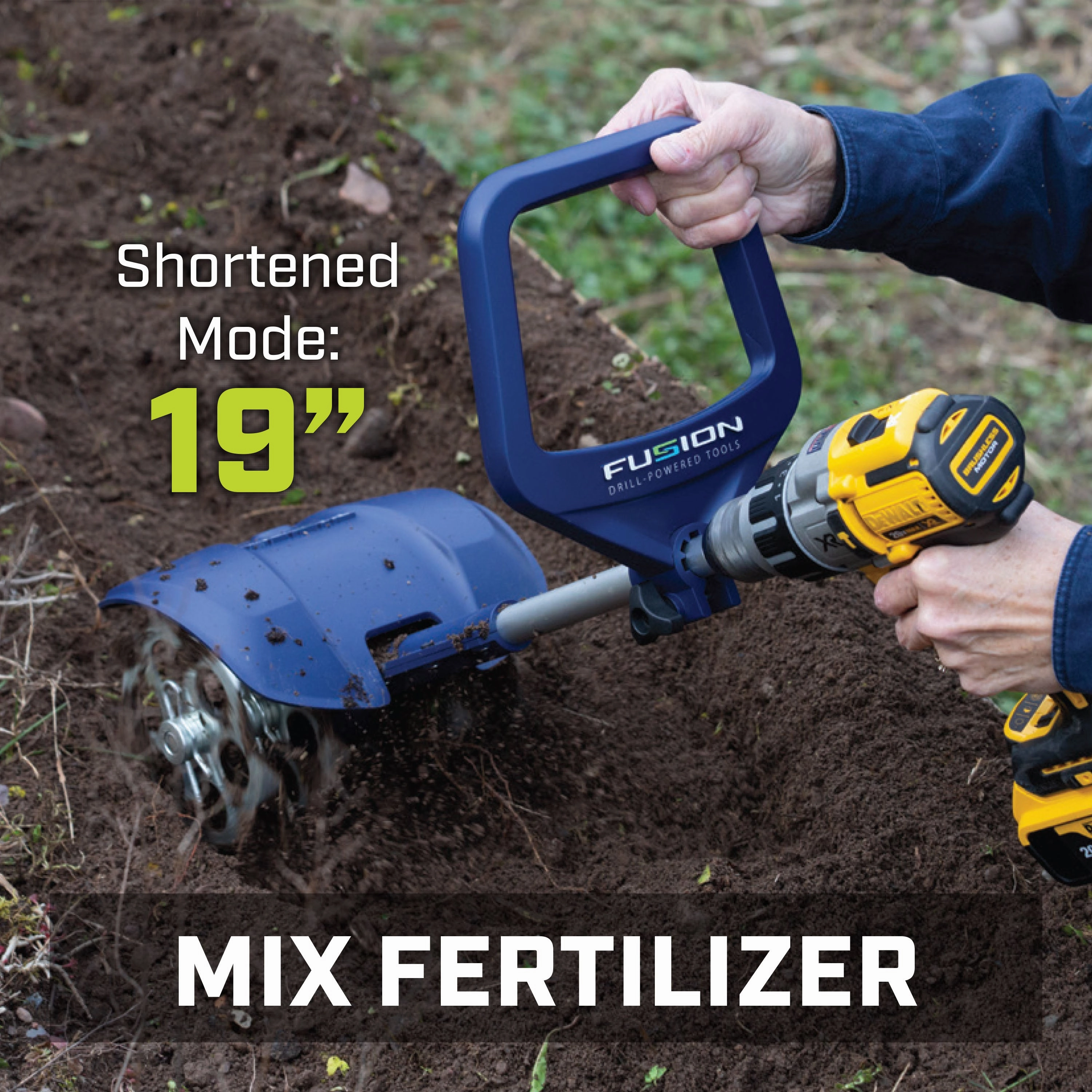Fusion Drill-Powered Cultivator