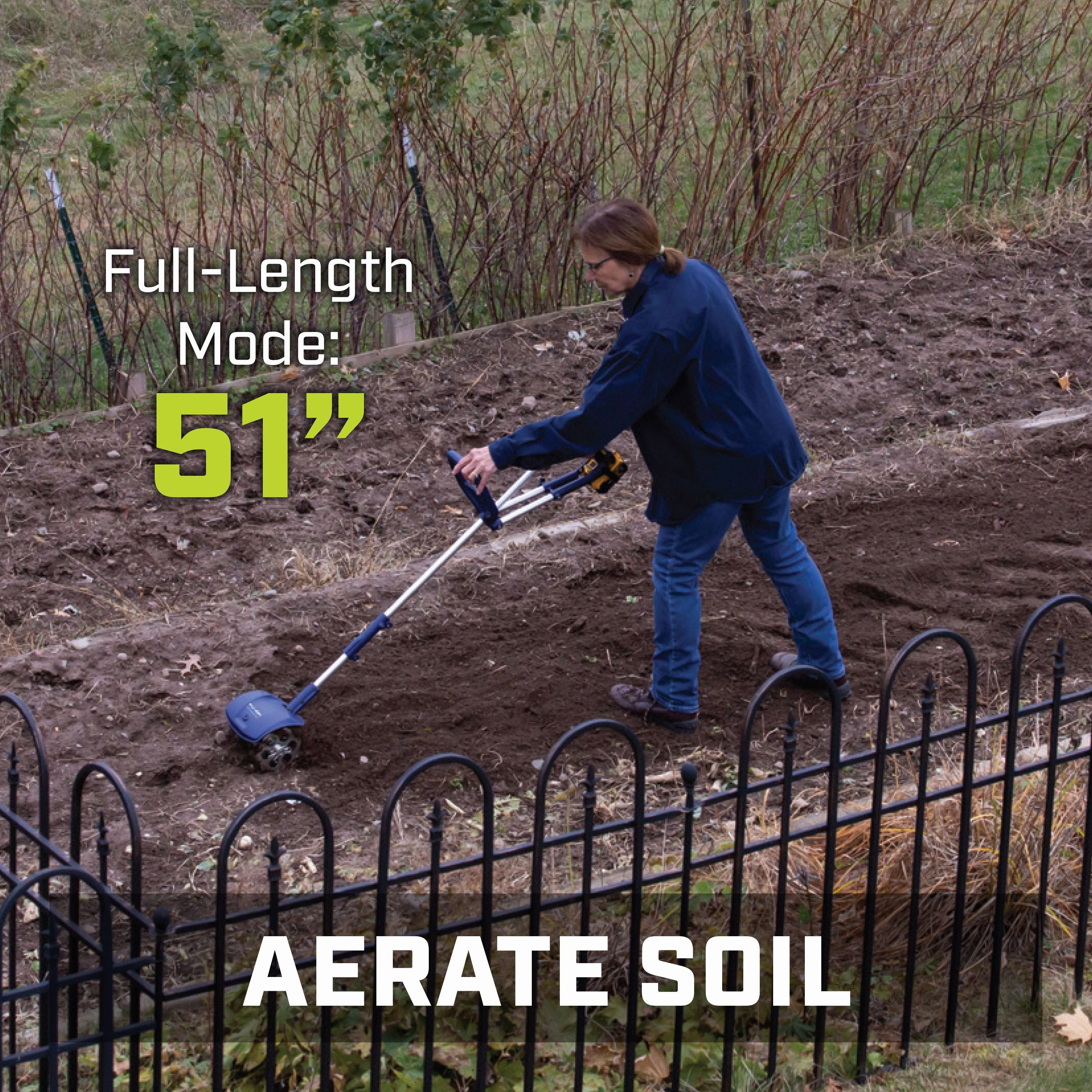 Fusion Drill-Powered Cultivator