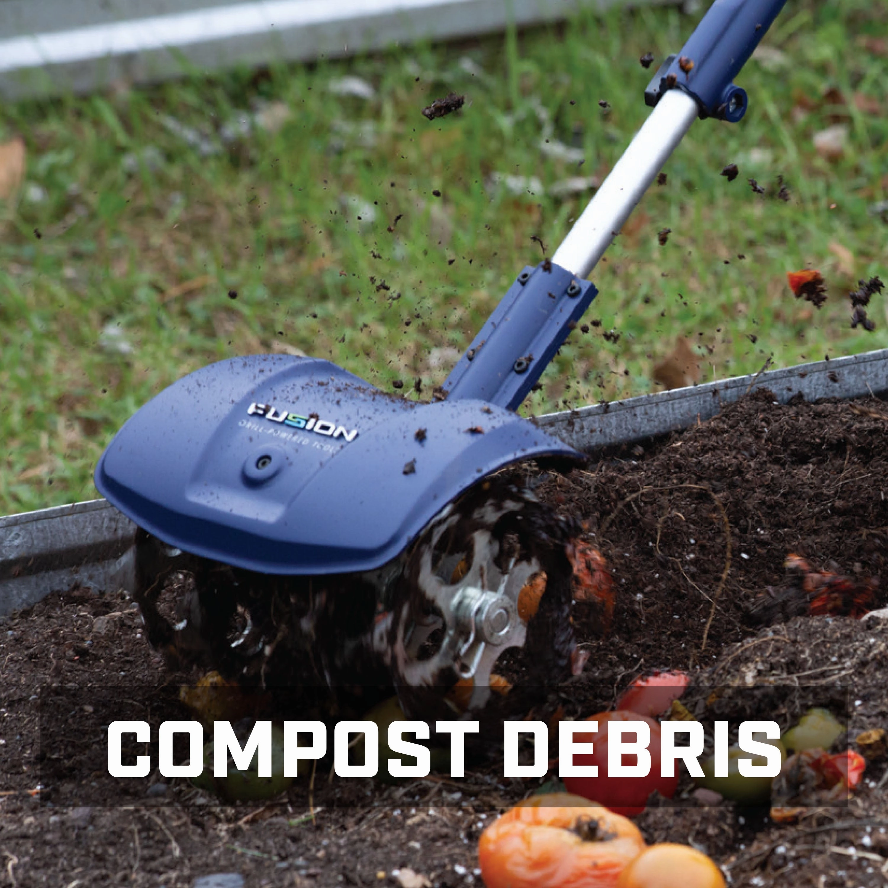 Fusion Drill-Powered Cultivator