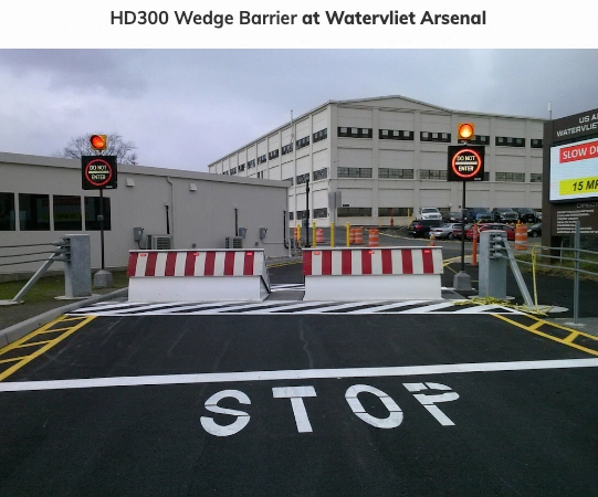 HD300 Wedge Barricade  K Rated Barrier