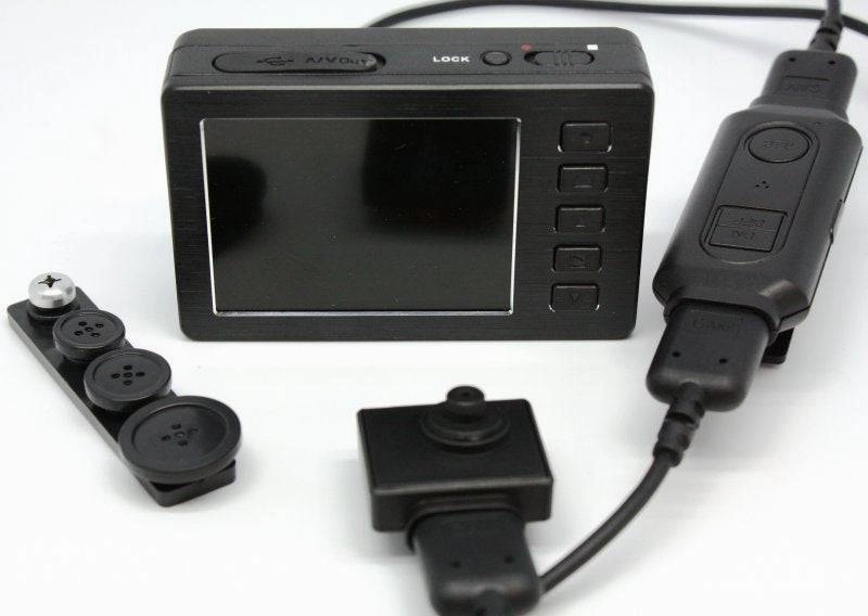 HD DVR with Button Camera Set