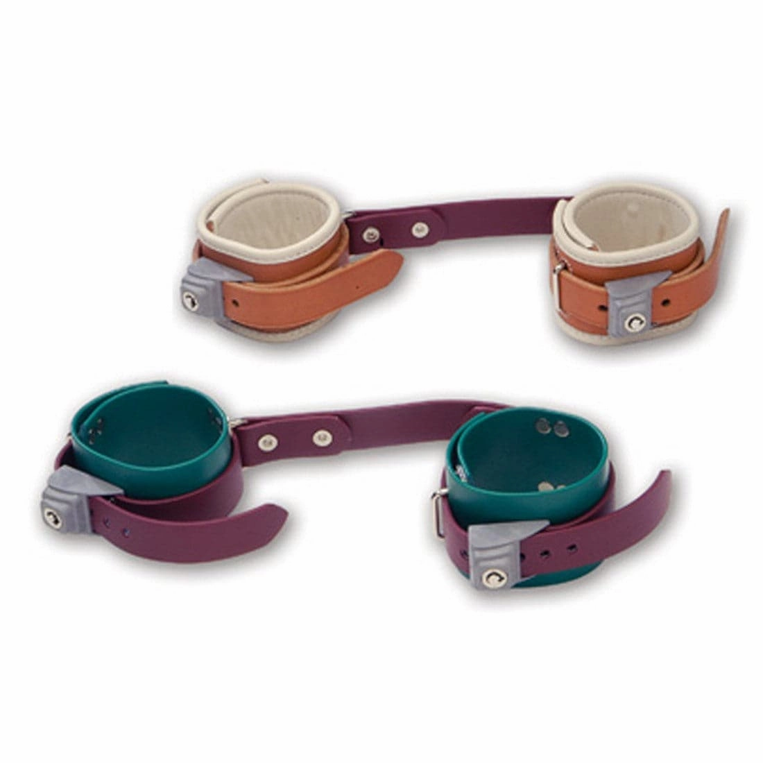 Humane Restraint Ankle Hobble - Leather and Polyurethane