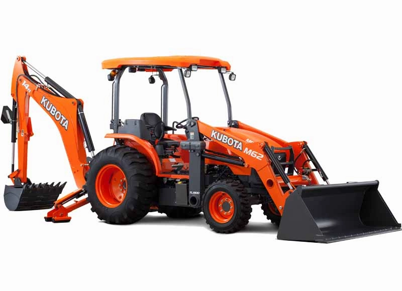 Kubota M Series Tractor Loader Backhoe M62TLB