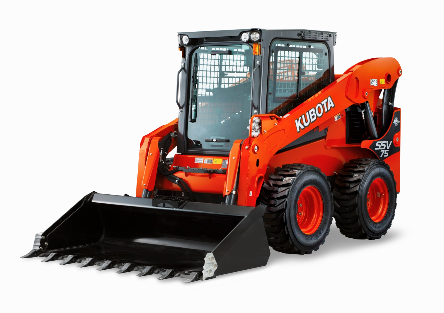 Kubota SSV75 Wheeled Skid Steer Loader 74HP