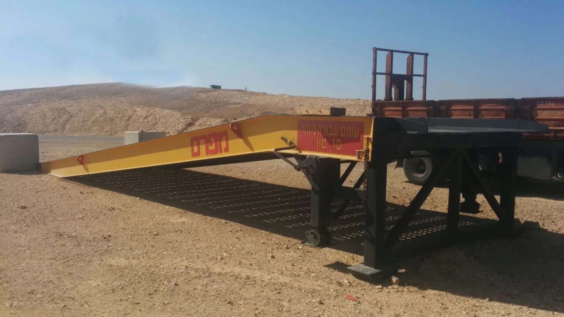 Mifram Mobile Ramp For Uploading Containers