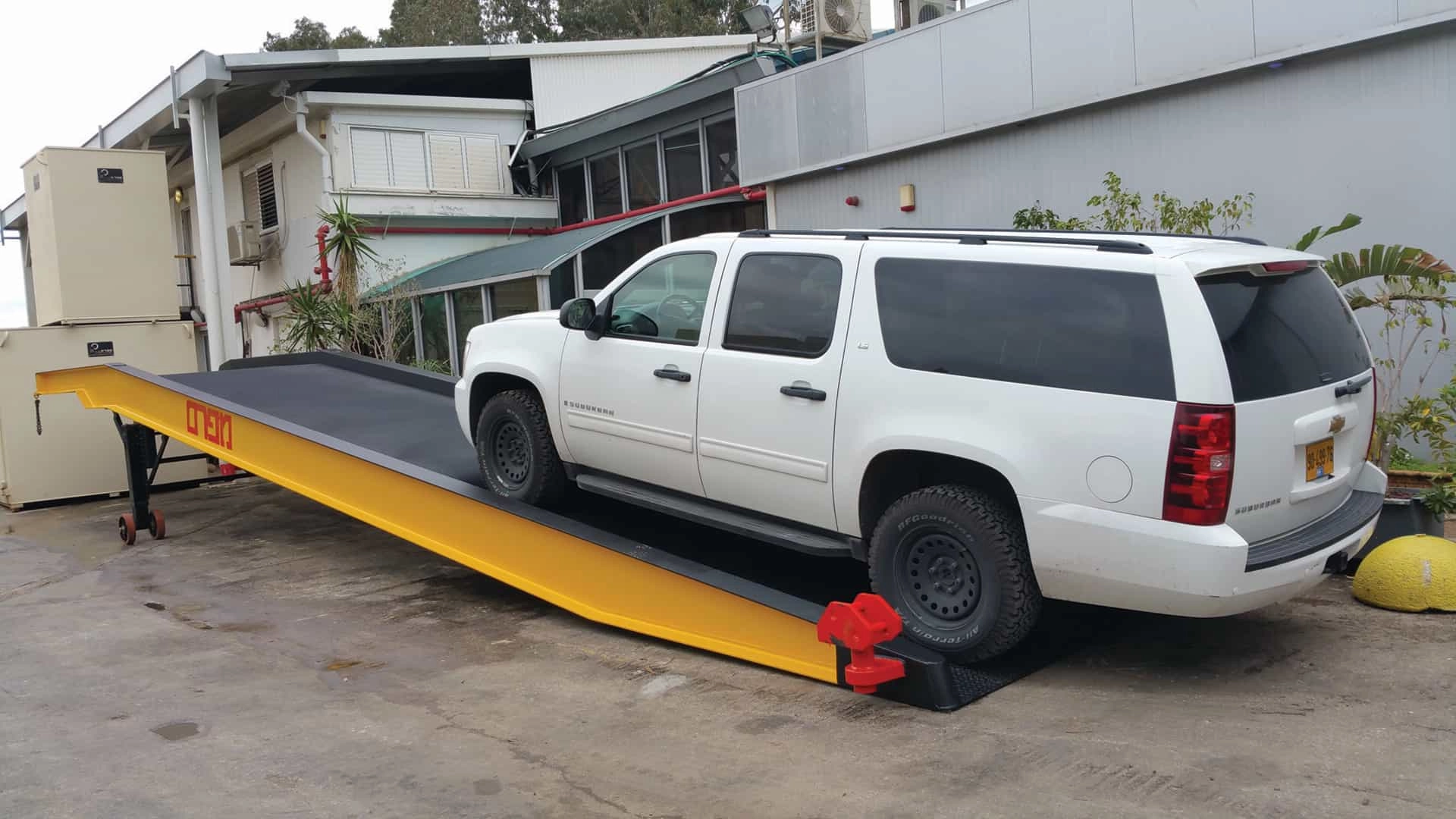 Mifram Mobile Ramp For Uploading Containers