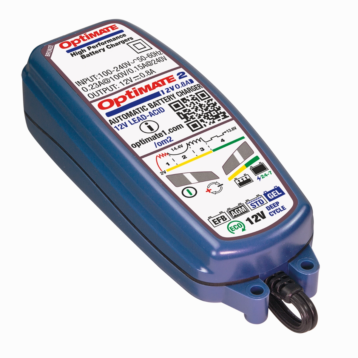 OPTIMATE 2 - 4 Step Charger