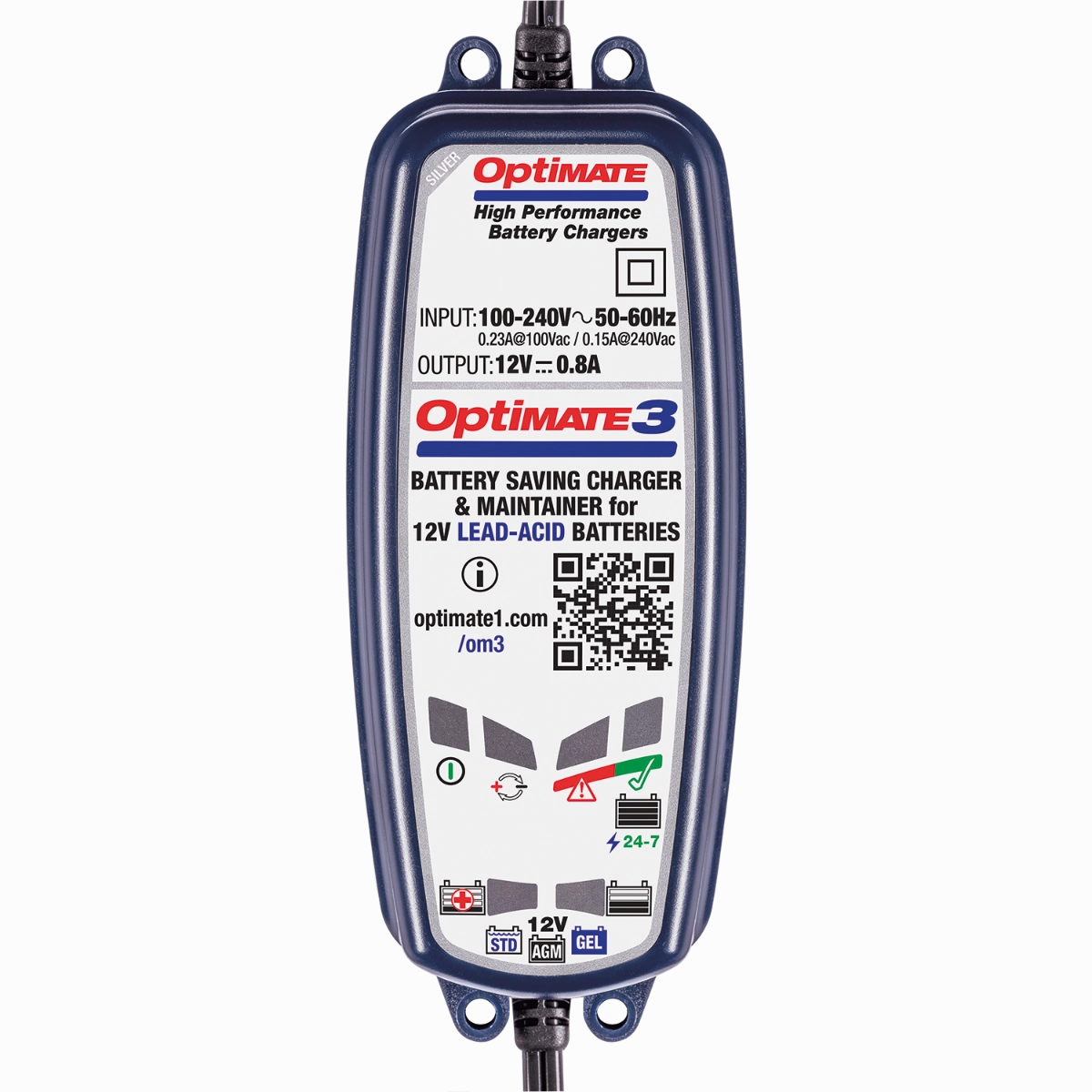 OPTIMATE 3 - 7 Step Ampmatic Charger