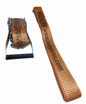 Orange Ratchet Strap 2w x 9