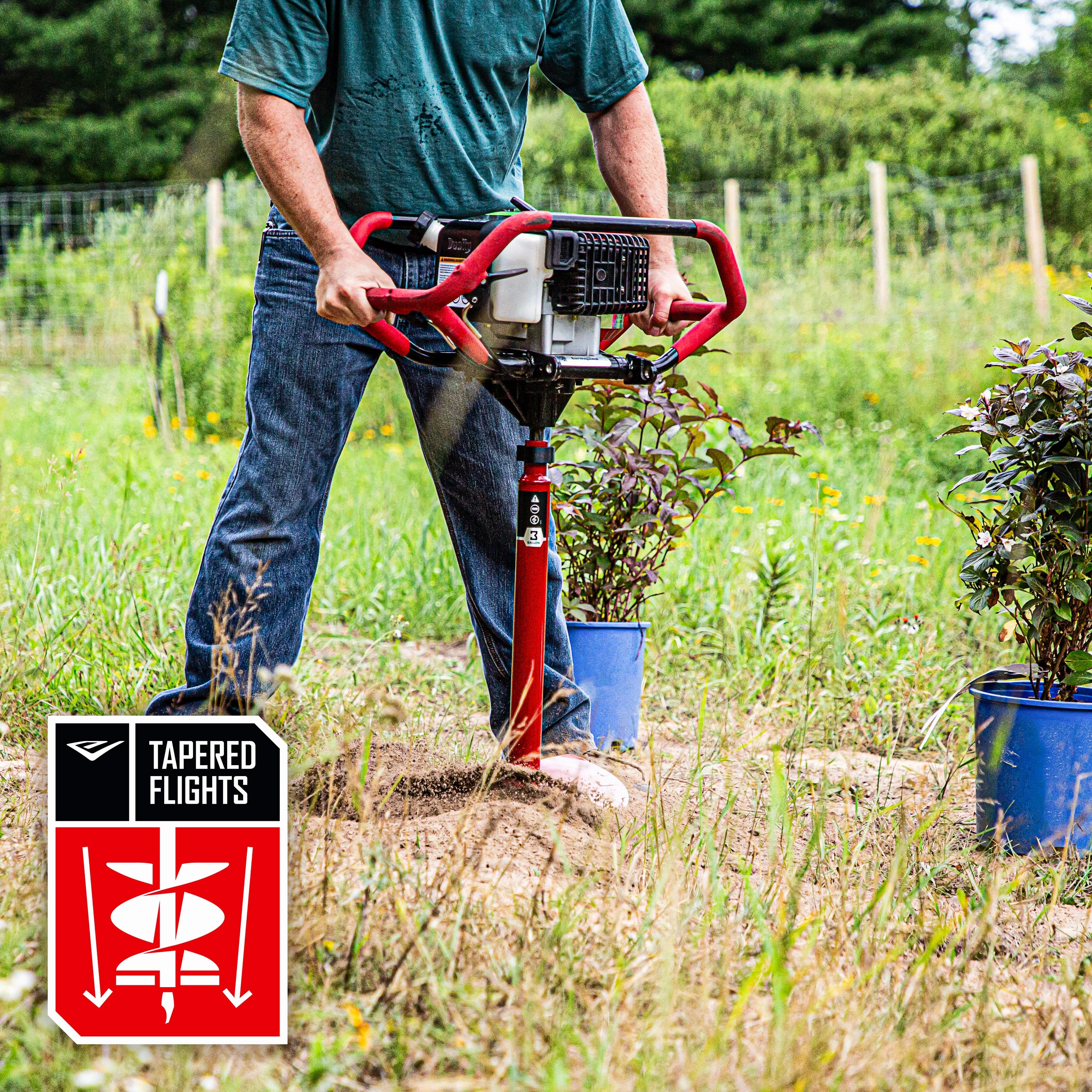 Rapid Fire Planting Augers