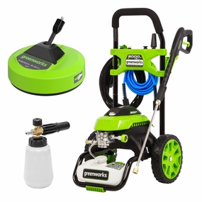 RENEWED 2000 PSI 14Amp 1.2 GPM Cold Water Electric Pressure Washer w/ 12 Surface Cleaner and Premium Foam Cannon