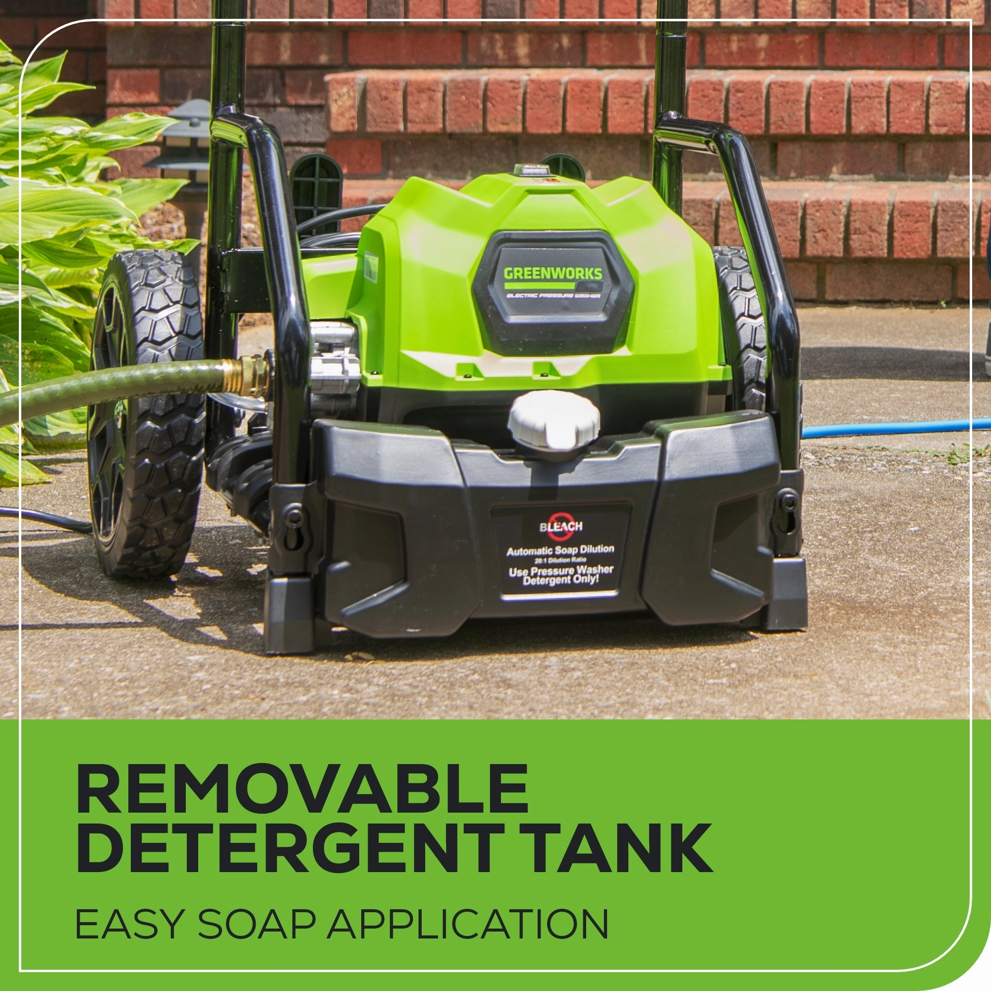 RENEWED 2000 PSI 1.2 GPM Cold Water Electric Pressure Washer w/ 12 Surface Cleaner and Premium Foam Cannon