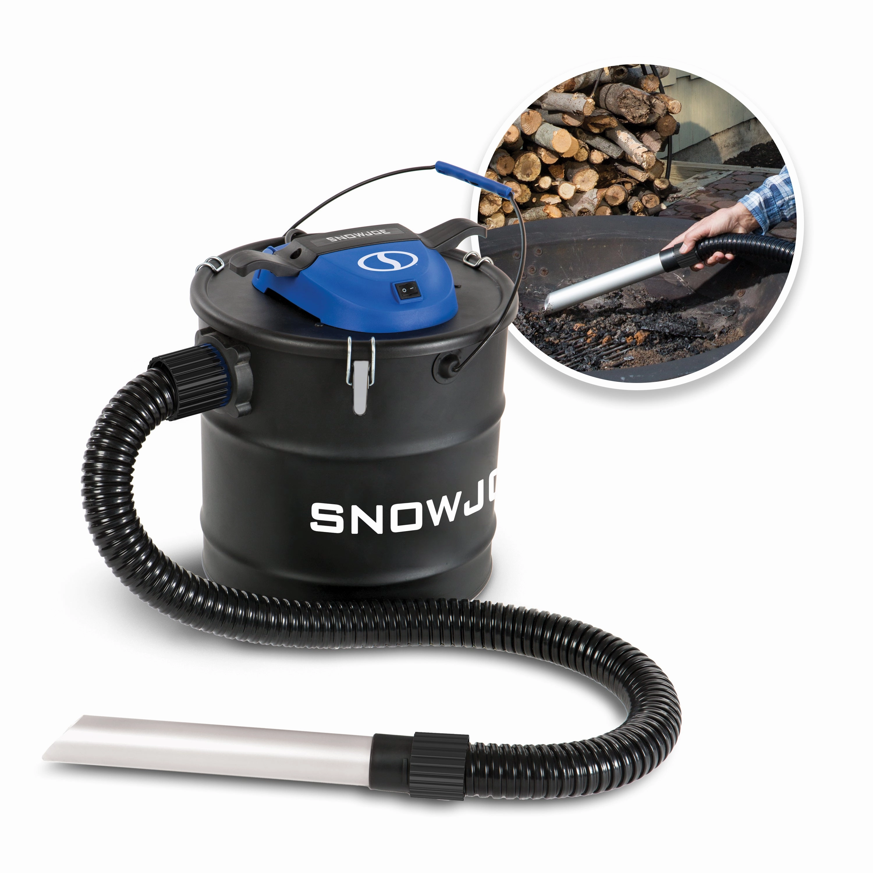 Snow Joe ASHJ201 Ash Vacuum | 4.8 Gallon