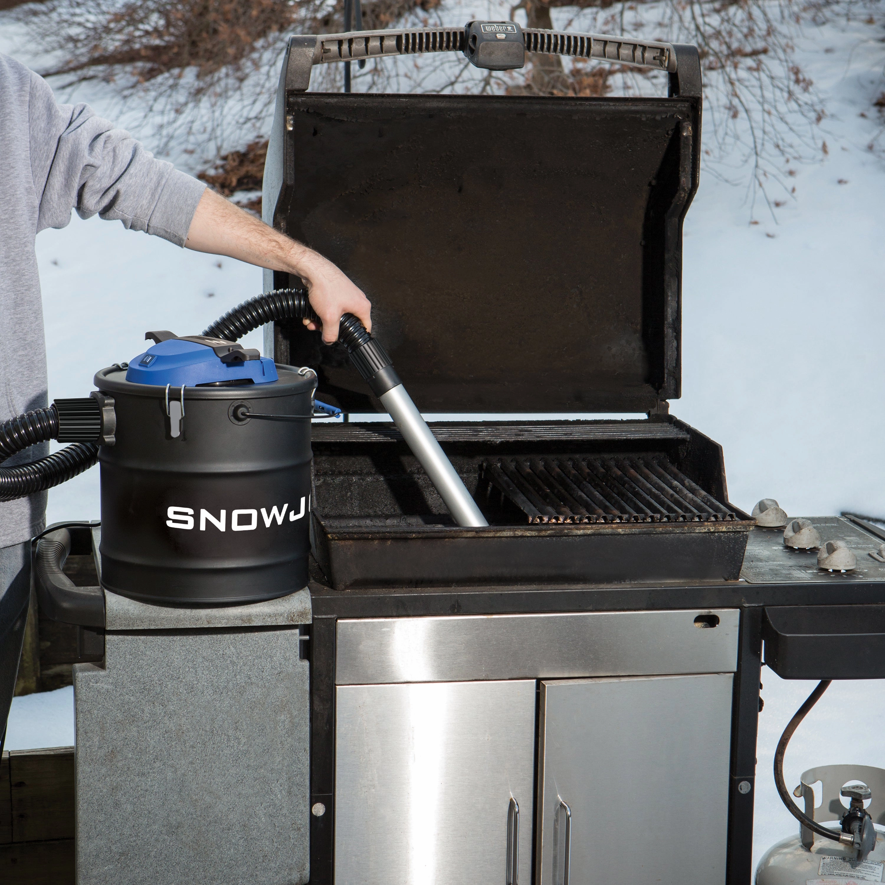 Snow Joe ASHJ201 Ash Vacuum | 4.8 Gallon