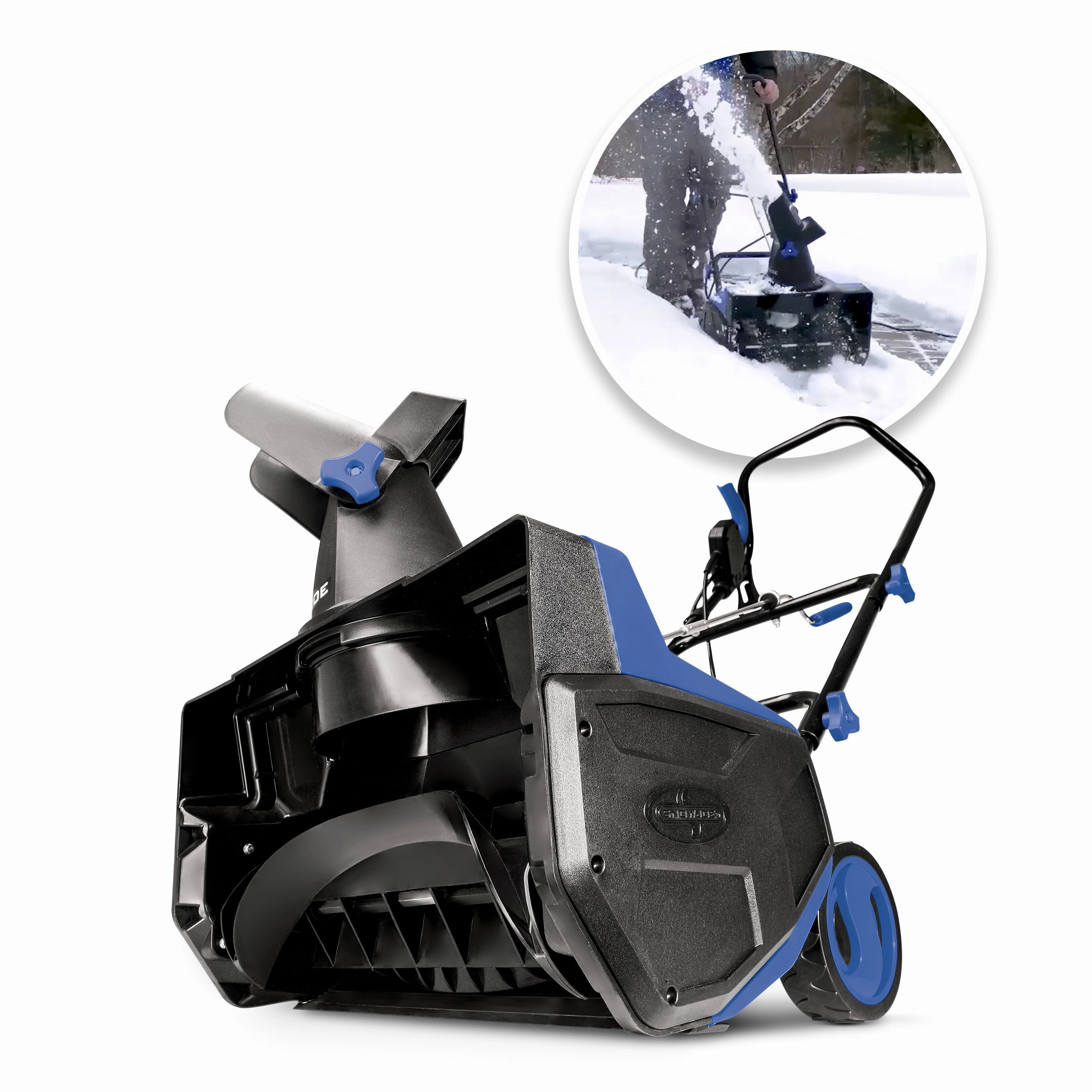 Snow Joe SJ618E Electric Walk-Behind Single-Stage Snow Blower | 18-inch | 13-amp
