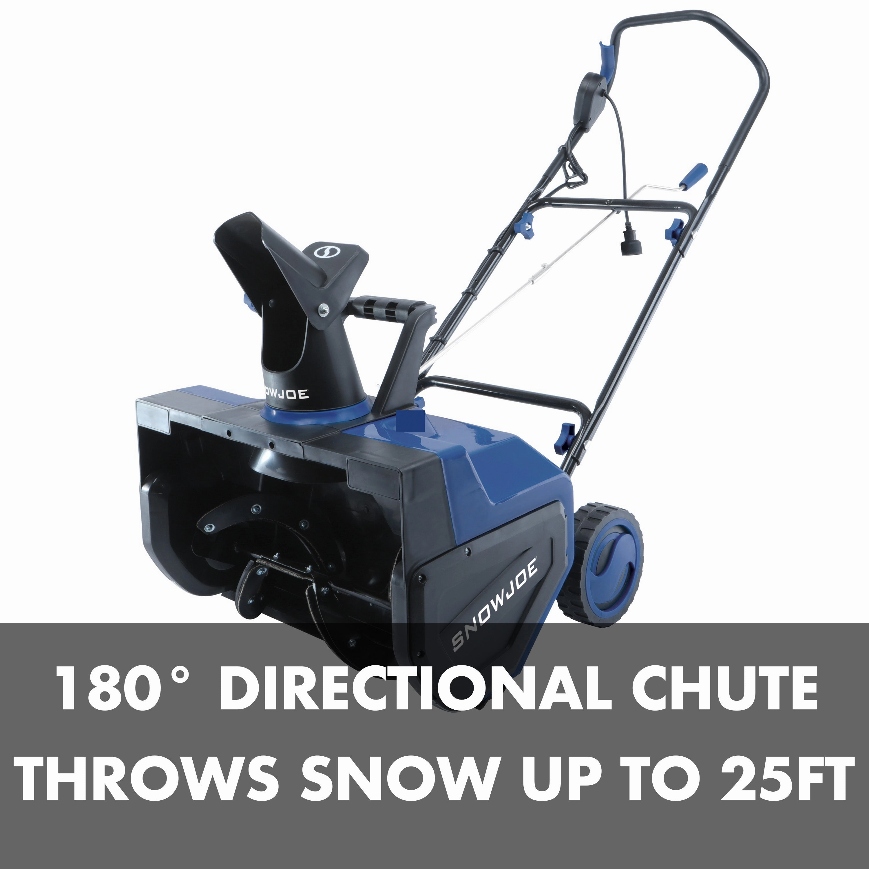 Snow Joe SJ626E Electric Walk-Behind Single-Stage Snow Blower | 22-inch | 14.5-amp