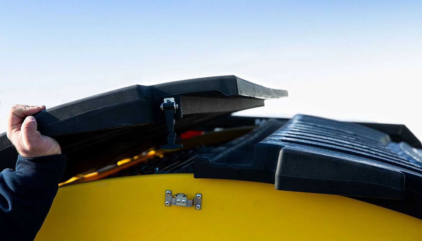 SnowEx Renegade Poly Hopper Spreaders