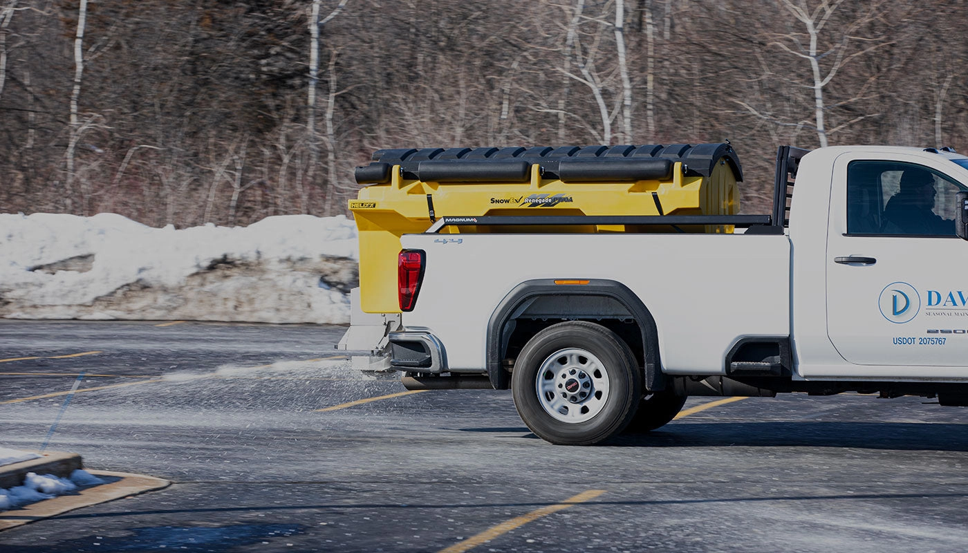 SnowEx Renegade Poly Hopper Spreaders