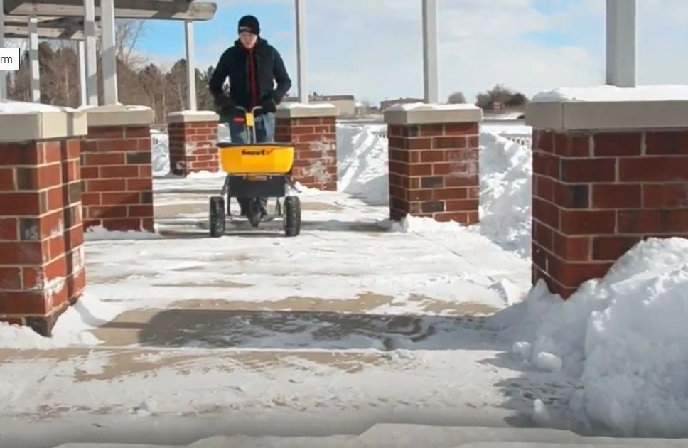 SnowEx SP-85 Walk-Behind Broadcast Spreader