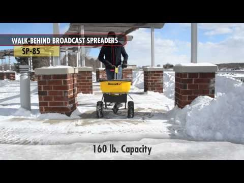 SnowEx SP-85 Walk-Behind Broadcast Spreader