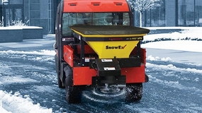 SnowEx V-Pro UTV Poly Hopper Spreader