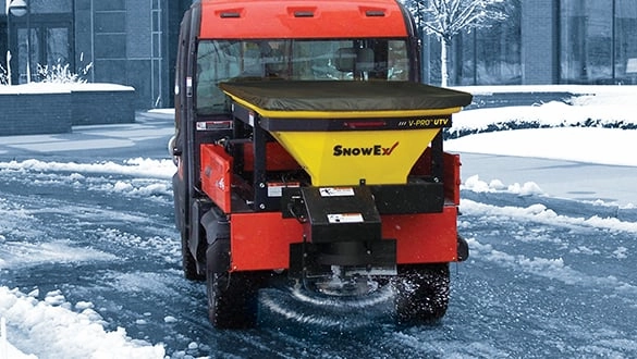 SnowEx V-Pro UTV Poly Hopper Spreader