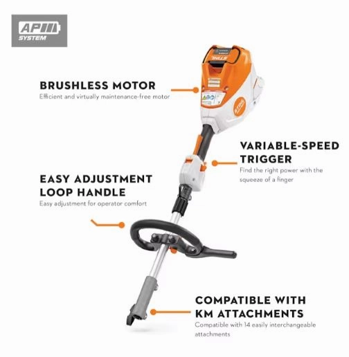STIHL KMA 120 R Battery-Powered KombiMotor