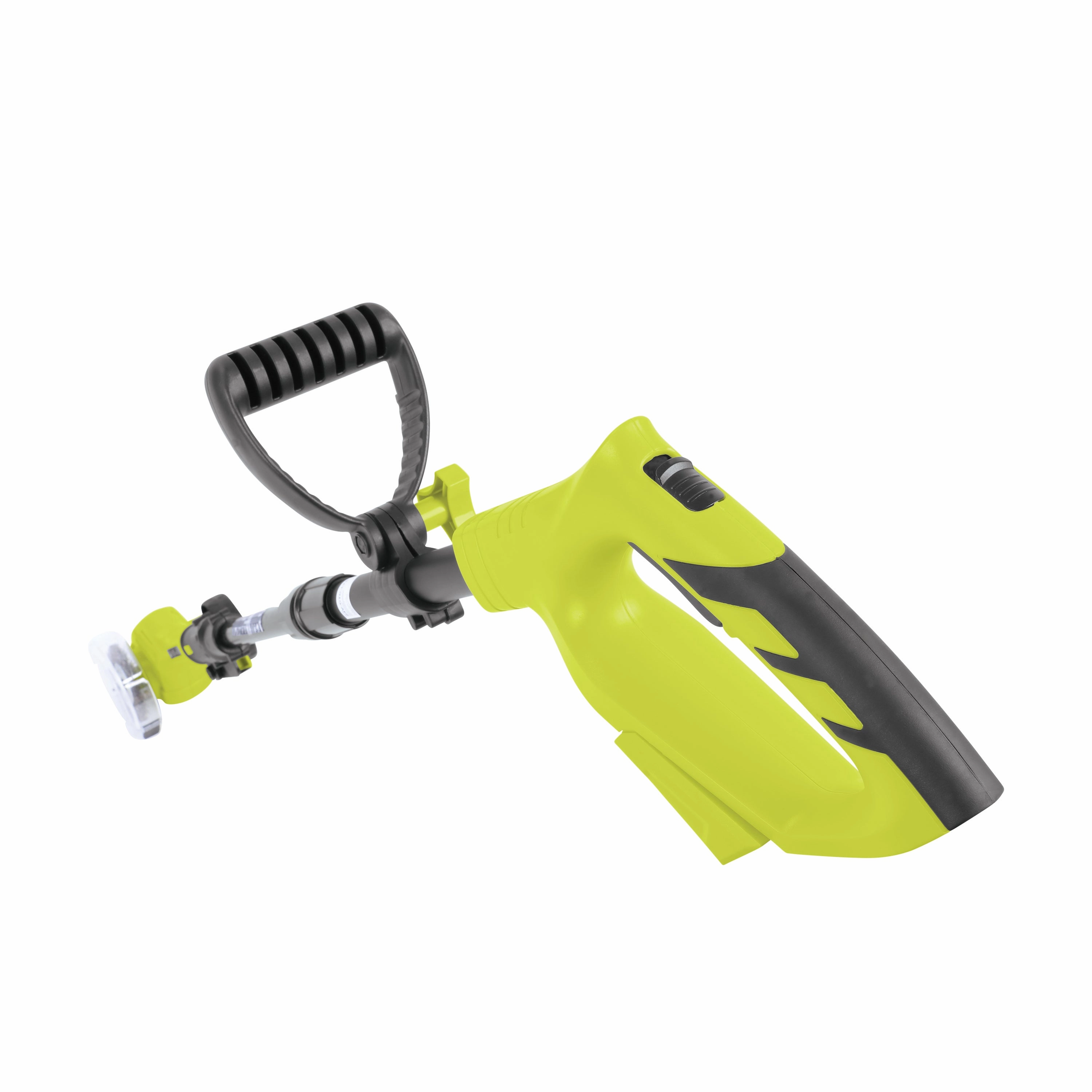 Sun Joe 24V-CTC-CT 24-Volt IONMAX Cordless Weed Sweeper W/ Nylon Brush. Steel Wire Brush. & Adjustable Pole | Sweeper Head W/ Wheel | Tool Only
