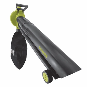 Sun Joe 24V-X2-BVM143-CT 48-Volt IONMAX Cordless Leaf Blower Vacuum Mulcher | 155-MPH | 388-CFM | Tool Only