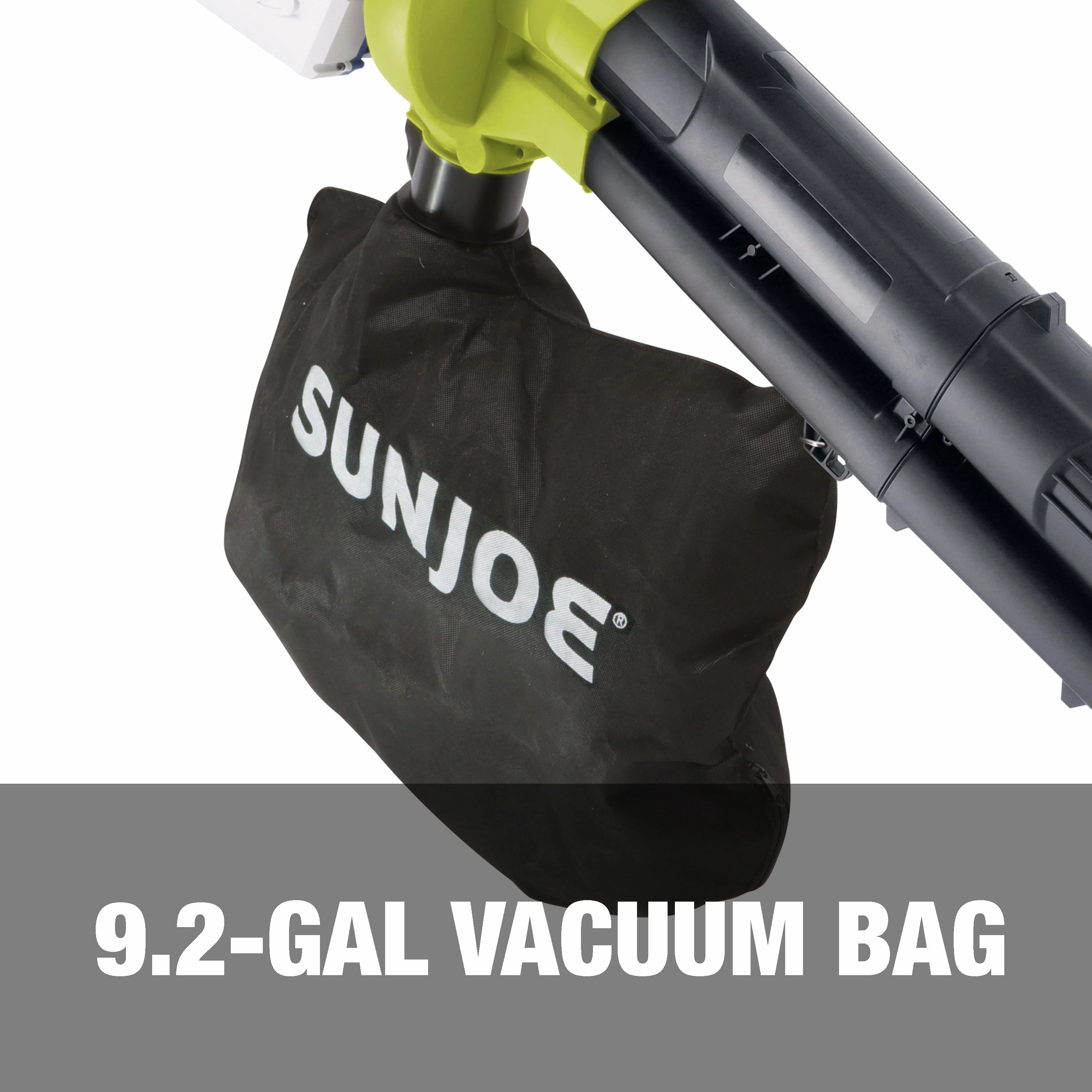Sun Joe 24V-X2-BVM143-CT 48-Volt IONMAX Cordless Leaf Blower Vacuum Mulcher | 155-MPH | 388-CFM | Tool Only